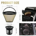 thumbnail image 4 of Reusable Coffee Filter And K Cup Reusable Pod For Ninja Dual Brew Coffee Maker, 4 of 6