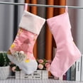 thumbnail image 5 of 3D Plush LED Lamp Christmas Socks Gift Stocking With Light Home Decor Men Kids Gifts, 5 of 21