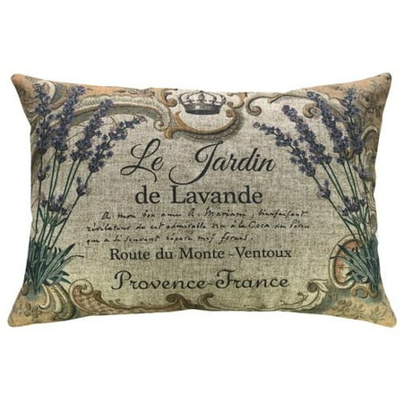 Ophelia Co Krout Lavender Linen Throw Pillow Krout Lavender Linen Throw Pillow