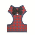 thumbnail image 4 of Dog Harness Leash Set, Pet Cat Vest Harness with Bowknot for Small Puppy Dogs, 4 of 9