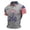 #005#-Gray, variant on American Flag Shirts Mens Short Sleeve Summer Pullover T-Shirt Vintage American Flag Graphic Usa Graphic Blouse Tops for Men Pink XL