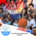 thumbnail image 3 of HLONK 5 Pcs Filet de Basketball 4mm Amovible Panier de Basketball Extérieur Filet de Basketball en Nylon pour Terrains d'École Basketball Intérieur et Extérieur, 3 of 7