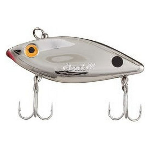 Cotton Cordell Super Spot 2" White Chrome Black Lipless Crankbait Fishing Lure for Bass