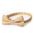 thumbnail image 2 of Jacob Alexander Men's Floral Pre-tied Adjustable Banded Bow Tie - Honey, 2 of 6