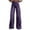 Black, variant on Bovemsi Wide Leg Pants Woman Women's Spring Autumn Flower Print Casual Travel Pants