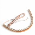 thumbnail image 4 of 1 Uds tira LED para coche bajo luz neón espacio para pies interior Flexible impermeable 24cm, 4 of 5