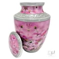 thumbnail image 3 of CUERO URNS - Lovely Pink Rose Forever Cremation Urn for Human Ashes with Velvet Bag - Affordable Funeral Urn, 3 of 5