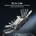 thumbnail image 3 of 20 in 1 Bike Repair Tool Kit, Professional High Strength Portable Bicycle Multitool for Emergency Maintenance, 3 of 7