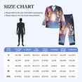 thumbnail image 4 of Hirioo Dreamy Forest Elf for Men's Pajama Sets 2 Piece Pjs Men's Long-Sleeved Pajama Set Button Down Sleepwear,S-XXL-Medium, 4 of 7