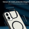 thumbnail image 4 of Funda Case Deluxe para iPhone 17 NEGRO Uso Rudo Compatible con MagSafe, Protección Antigolpes Resistente, PC + TPU, Diseño Elegante y Duradero, 4 of 7