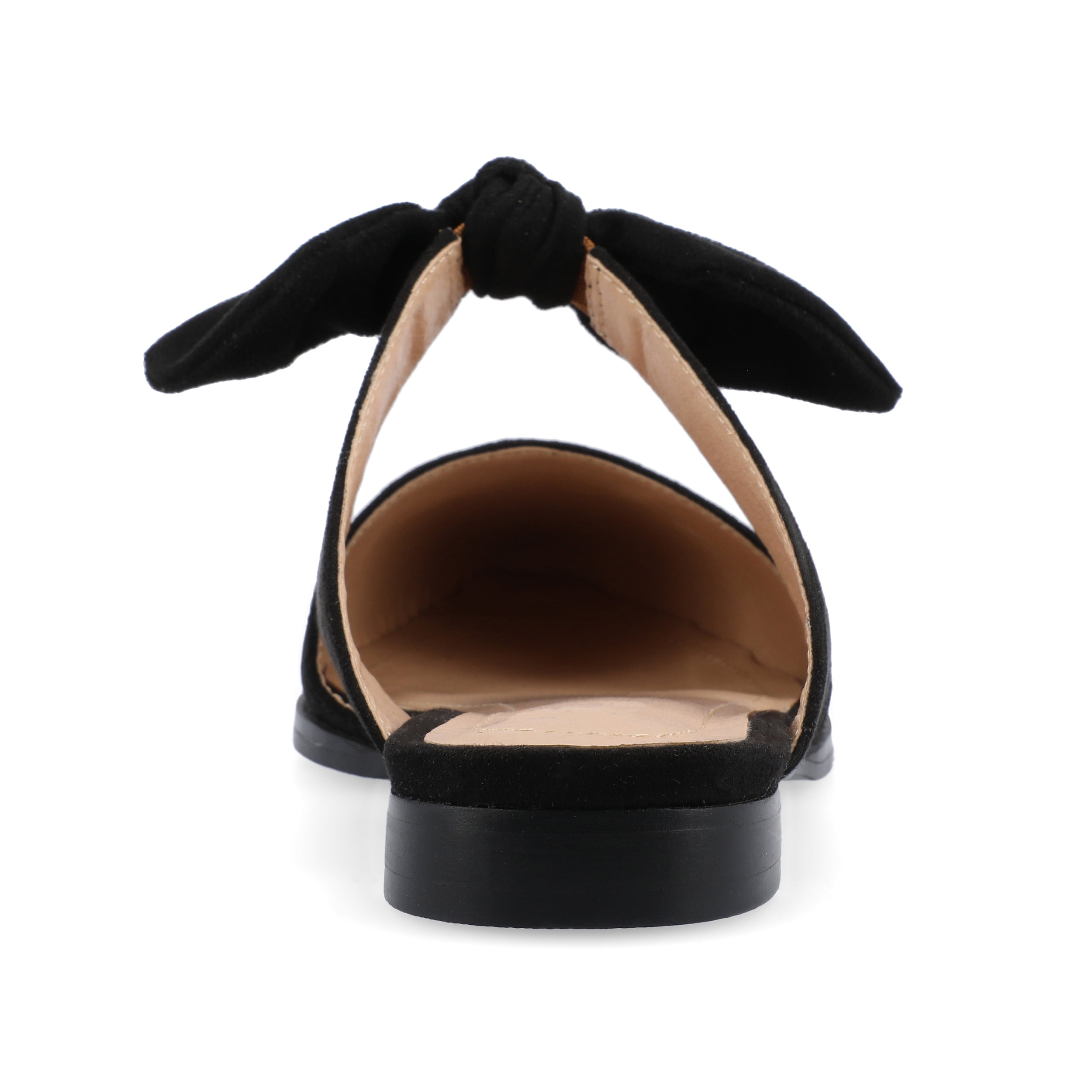 Journee Womens Telulah Narrow Width Slip On Pointed Toe Mule Flats