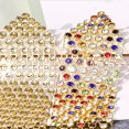 thumbnail image 6 of Fvsianol Rhinestone Embellished Tie Hollow Out Tie Men Tie Long Adjustable Hollow Out Exquisite Lightweight Dance Stage Show Performance Necktie, 6 of 9