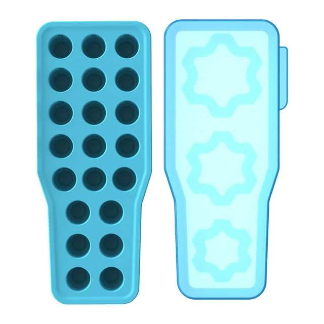 Silicone Small Ice Cube Trays With Lid New Ice Maker Trays For Freezer Ice Drink Juice