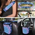 thumbnail image 3 of Uorisanigo Mandala Car Seat Covers Full Set 15pc, Universal Car Seat Covers Car Seat Cover Steering Cover Seatbelt Shoulder Pad Trash Garbage Air Vent Box Rearview Cover Car Coaster Keychain, 3 of 7
