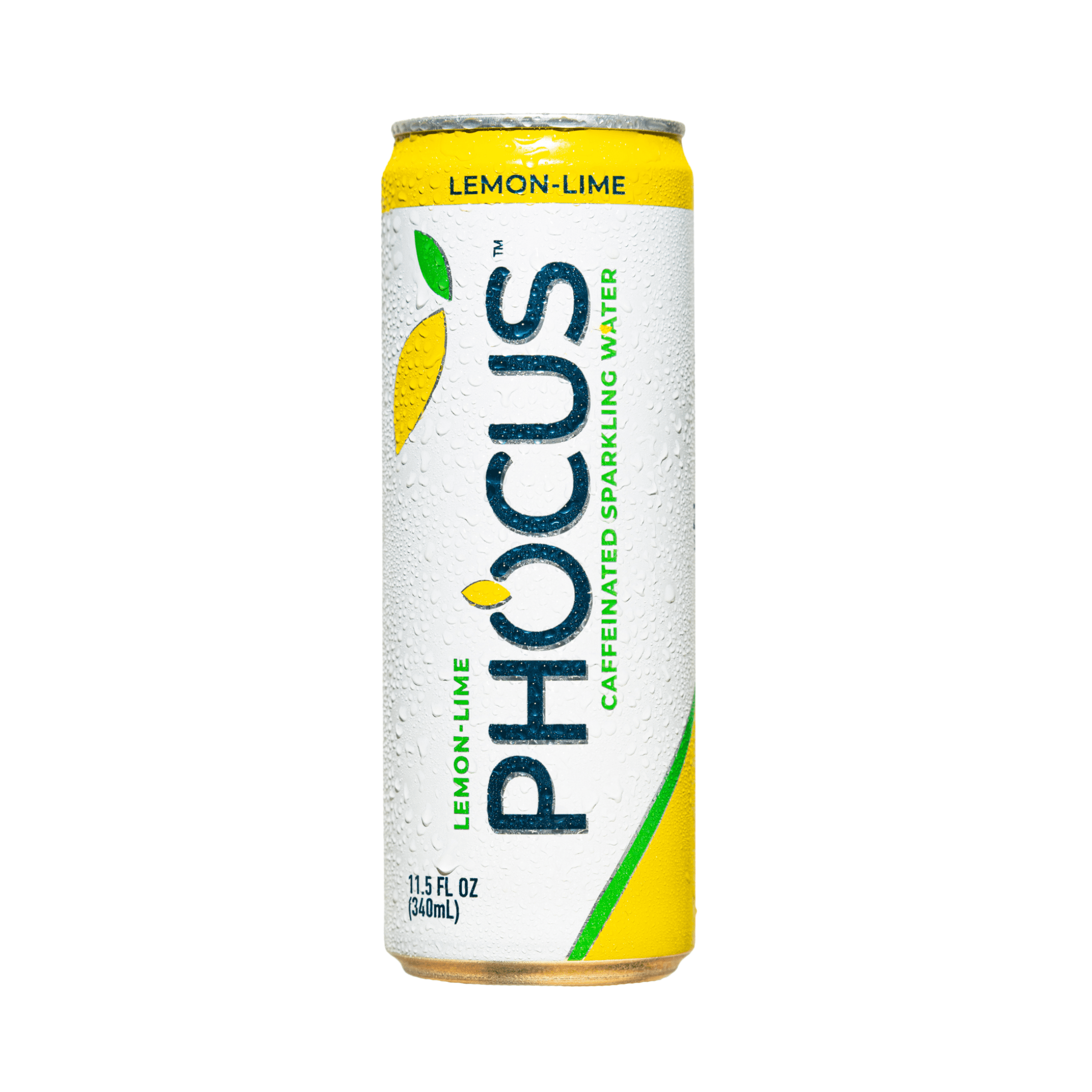 Phocus Caffeinated Sparkling Water Lemon Lime