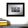 thumbnail image 5 of Follow Your Heart, 12x9 Decorative Wall Plaque | Easel Mount Option | Inspirational Affirmation Wall Art, 5 of 8