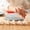 White, variant on Manual Dumpling Skin Pressing Machine, Ergonomic Dough Mould for Wontons and Pies, Easy to Clean Kitchen Tool, Dishwasher Safe White