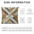thumbnail image 5 of SHANXI Throw Pillow Covers Geometry Grey Print Cushion Cover Soft Pillow Cases for Home Sofa Bed Chair Car Office Decorative 22x22in, 5 of 5