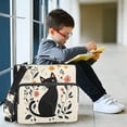 thumbnail image 6 of Circular Folder Package 13.6*3.5*12.4 Inches ,Binder Bag，Binder Organizer，Zipper Binder，3 Ring Binder ,Suitable for Work Cute Cartoon Black Cat, 6 of 8
