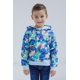 thumbnail image 2 of Sudadera con capucha Disney Lilo & Stitch de forro polar para niñas Blue 4, 2 of 6