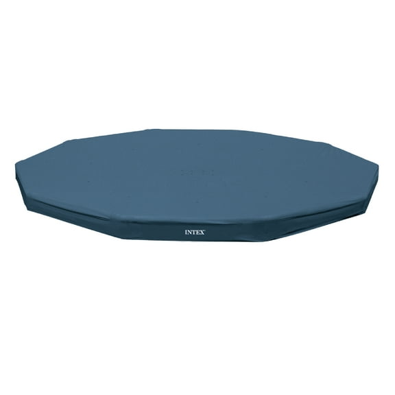 Open Box Intex 15' Round Above Ground Swimming Pool Cover, (Pool Cover Only)