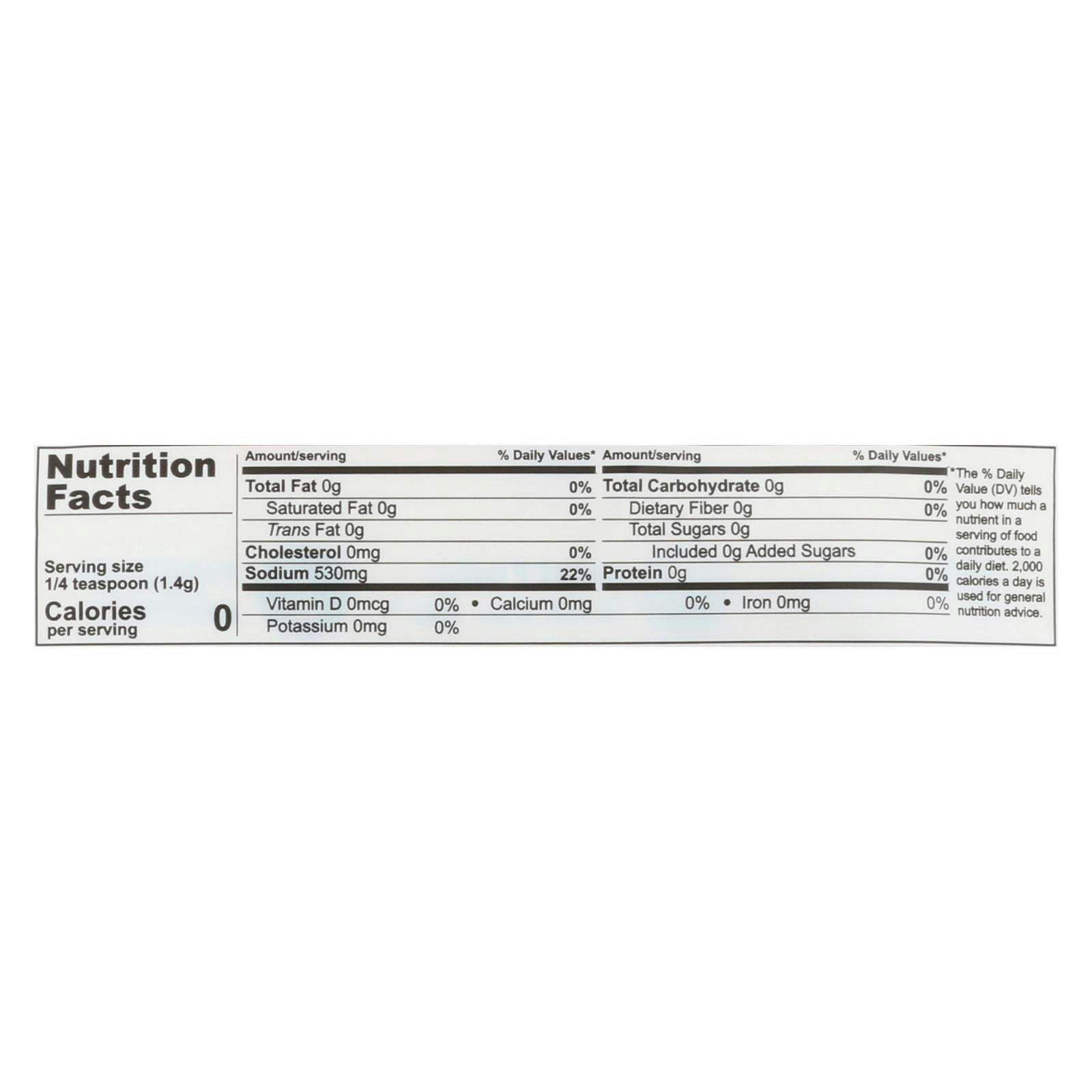 Redmond Real Salt Fine Pouch 16 oz (Pack Of 6)