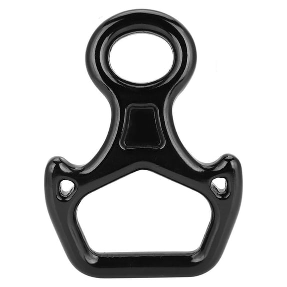 Tebru Figure 8 Rope Descender,25KN Figure 8 Word Rope Descender Rappel Ring Rock Climbing Rescue Gear , Climbing 25KN Descender