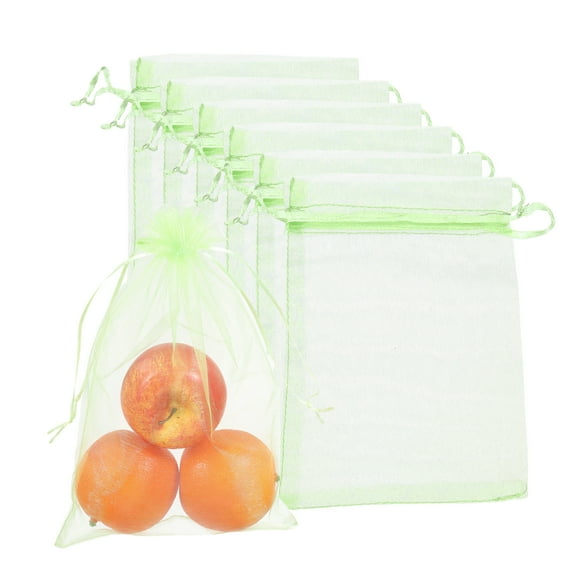 30Pack Fruit Protection Bags, 11.8x7.9inch Netting Cover Bag, Fruit Green