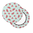 thumbnail image 2 of Disketp Watermelon Funda Redonda para Taburete, Funda de Cojín para Silla de Bar Suave y Elástica-13 inch, 2 of 7