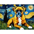 thumbnail image 4 of Stephen Chambers 32x25 Black Modern Wood Framed Wall Art Titled - Boxer, 4 of 6