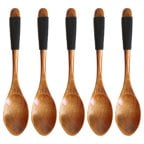 

Bellaven Cutlery Wooden Spoons Condiments Salt Spoons Honey Tea Spoons Coffee Jam Mustard Ice Cream Spoons Handmade Wooden Spoons for Use