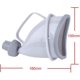 thumbnail image 1 of Urinario portátil reutilizable para hombre y mujer, dispositivo de viaje, inodoro móvil, orinal para acampar, orinal de emergencia al aire libre, sentado, micción de pie, 1pc-gr, 1 of 2
