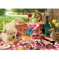 thumbnail image 2 of Buffalo Games Adorable Animals Le puzzle Picnic Raiders en 300 pièces, 2 of 3