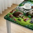thumbnail image 4 of Animals Decoration Pack Forest Animal Neutral Gender Reveal Party Supplies Themed Birthday Party Ideas Set , Tablecloth, Cake Toppers, (), 4 of 7