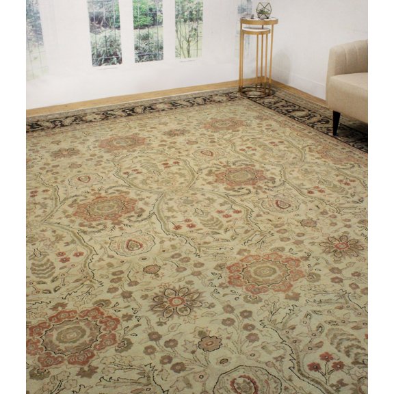 Peshawar Esma Beige/Brown Rug, 14'5" x 28'1"