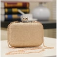 thumbnail image 3 of Sac Chaîne de Souper à Paillettes Mini à Tête de Balle pour Femmes, 3 of 6
