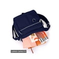 thumbnail image 5 of PULLIMORE Waterproof Nylon Crossboby Bags for Women Casual Zipper Shoulder Purse Messenger Bag Handbag (Navy Blue), 5 of 9