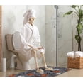 thumbnail image 3 of Halloween Pumpkin Bath Mat Rubber Non Slip Quick Dry Super Absorbent Thin Bathroom Rugs for Bathtub Shower Room Sink ( 17" L x 27" W ), 3 of 6