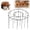 No Slot-1PCS, variant on Air Fryer Skewer Rack, Stainless Steel Vertical Kabob Stand with 24 Skewers