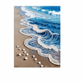 thumbnail image 3 of 5D Diamond Art Pearl Painting Kits for Adults,Special Shape Diamond Art Kits for Wave, DIY 3D Plastic Pearl Painting Kit for Home Wall Decoration 12 × 16 inch, 3 of 8