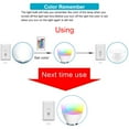 thumbnail image 4 of Gostoto E14 E26/E27 GU10 MR16 LED Light Bulbs Remote Control Colour Changing Dimmable 16 Colors LED Spot Light Bulb, 4 of 7