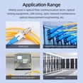 thumbnail image 4 of TFixol Visual Fault Locator Fiber Adapter Fiber Optic Connector FC Male to SC Female Optical Fiber Adapter Stable Performance Low Loss, 4 of 8