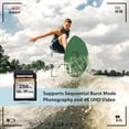thumbnail image 4 of [5-Yrs Free Data Recovery] GIGASTONE 256GB SD Card, 4K Camera Pro, A1 V30 SDXC Memory Card 4K UHD Video Compatible with Canon Digital Camera, with 1 M, 4 of 9