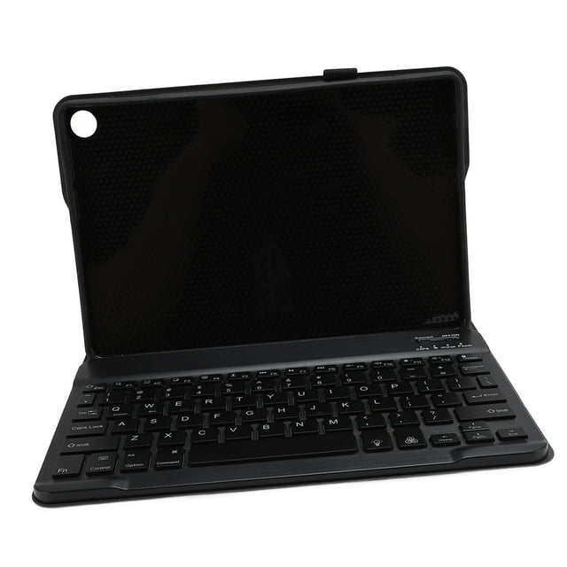 Tablet Case with Keyboard for Tab M10 Gen3 10.1 Inch, PU Leather Stand Cover, with Magnetically Detachable BT Keyboard