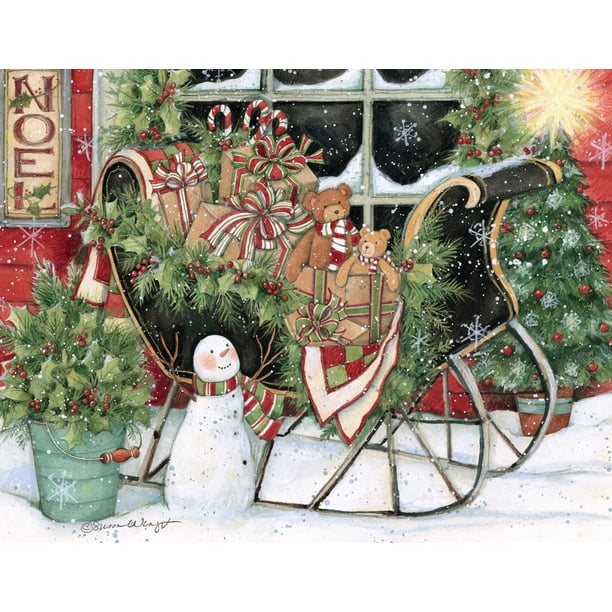LANG HEART & HOME CHRISTMAS ASSORTED TWO SET CHRISTMAS CARD