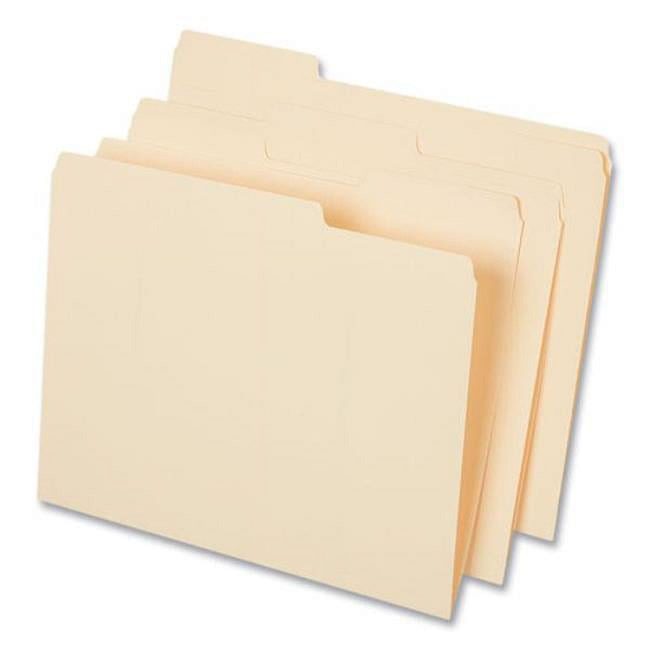 BAZIC 9-Pack Manila File Folders | Letter Size, 3 Tab Positions, 11-5/8 X 9-1/2