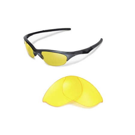 

Walleva Yellow Replacement Lenses for Oakley Half Jacket Sunglasses