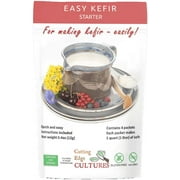 Cutting Edge Cultures Easy Kefir Starter Culture, 4 Pack, 20g