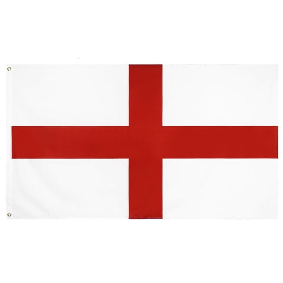 Qhmade 90X150cm Polyester England National Flags 3-color George-Cross Banners