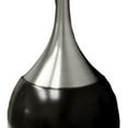 thumbnail image 5 of 25" Black and Silver Gourd Table Lamp With White Tapered Drum Shade, 5 of 6